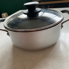 蓋付き両手鍋　ガス用の画像