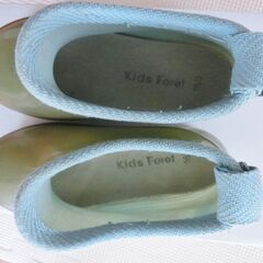 ０円　長靴　16cm　水色　ショートタイプの画像