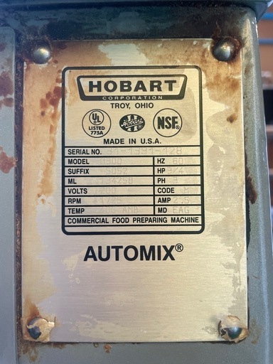 HOBART ホバート　ミキサー D300