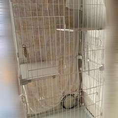 キャットケージ2段の中古が安い！激安で譲ります・無料で