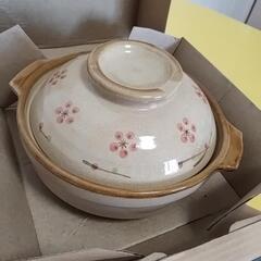 【新品未使用】土鍋　1人用の画像