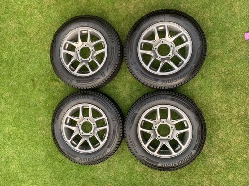 ジムニーJB64純正アルミ＋スタッドレスタイヤ