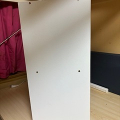 カラーボックス　ホワイトの画像