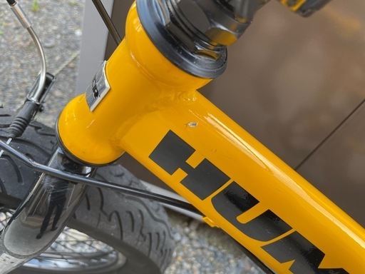 HUMMER 折りたたみ自転車　イエロー
