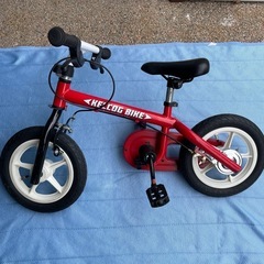 ケルコグバイク（KELCOG BIKE）（キッズ）ケルコグバイク 子ども用 自転車 キッズバイク キックバイク レッド 3歳 4歳 5歳 6歳の画像