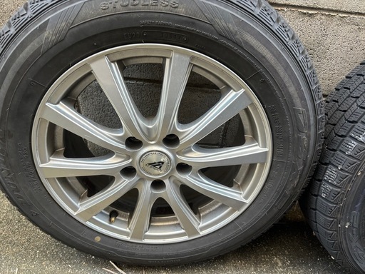 アルミホイール4本　ナット付