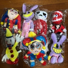 ③新品 デジタルサーカスぬいぐるみ　7つセット