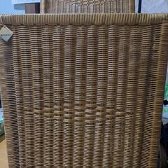 籐のバスケットの画像