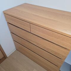 無印良品　チェストの画像