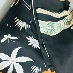 お着物 黒系 未使用含む 約23点　まとめ リメイクの画像