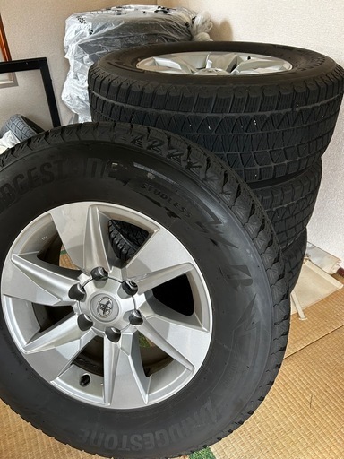 ?スタッドレス 純正ホイール付き  4本 美品 DM-V3 265/65R17 ?