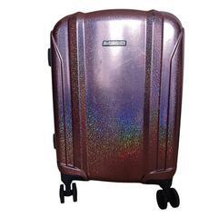 キャリ－オンス－ツケ－ス　ホログラム柄　ピンク　飛行機機内持ち込...