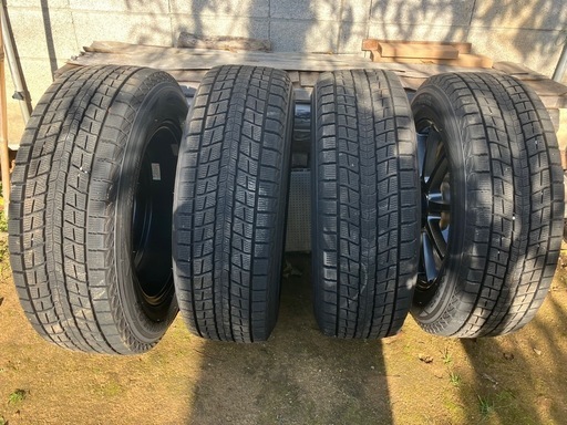 ハリヤーホイール付きスタッドレスタイヤ（22年製DUNLOP225/65R17）