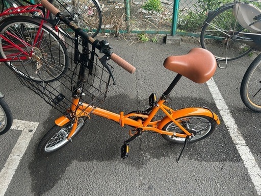 小型折りたたみ自転車