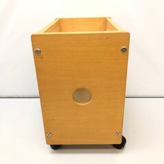 ss6957　無印良品 収納ワゴン 2段 ナチュラル キャスター付き 良品計画 MUJI 木製 移動式 収納ボックス リビング キッチン サイドワゴン 収納ワゴン 中古の画像