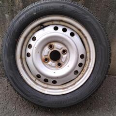 155/65r14スタッドレスタイヤ・ホイールセット4本