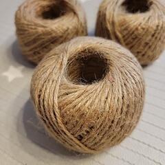 麻ひも3個の画像