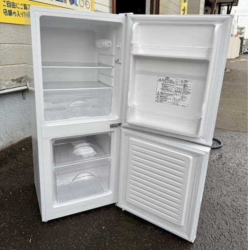 札幌市内配送可 21年製 ニトリ Nグラシア 106L 2ドア冷蔵庫 NTR-106WH 右開き ホワイト