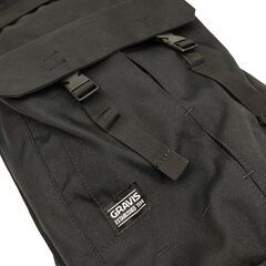 ss6964　グラビス バックパック ブラック 27L GRAVIS リュック 黒 ユニセックス リュックサック ナイロン デイパック 通学 通勤 鞄 バッグ リュック 中古の画像