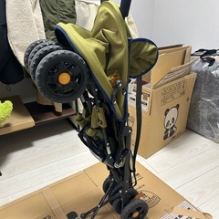 jeep B型ベビーカー　バギー（カーキ）の画像