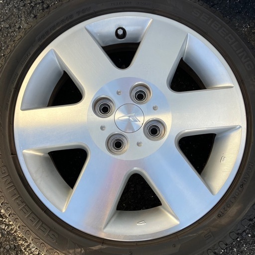 アルミ付きバリ山　SL201  165/50R15