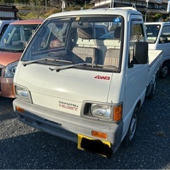 旧車DAIHATSUハイゼットトラック4WD低走行