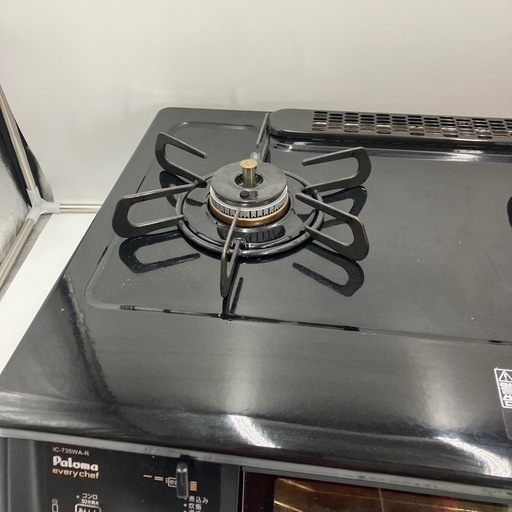 美品  動作確認済み  Paloma IC-735WA-R LPG BLACK  LPガス用
