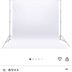 背景スタンドと背景布の画像