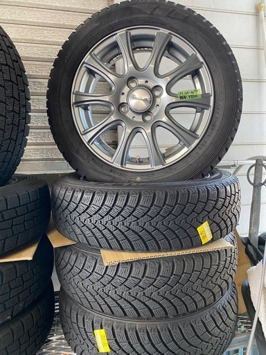 🚗【スタッドレスタイヤ】軽用14in アルミ付 8【カー用品･ホイール買取アールワン田川】