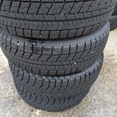 155/65R13　スタッドレスアルミセット　軽自動車用　ブリジストン　セリアル0521　9分山位　の画像