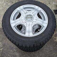 155/65R13　スタッドレスアルミセット　軽自動車用　ブリジ...