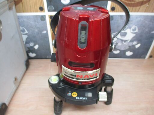 タジマ ZERON-KJY 赤 レーザー墨出し器 受光器付 中古品 【ハンズクラフト宜野湾店】