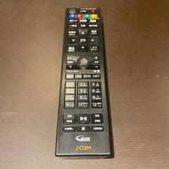 J-COM テレビ用リモコン BS/4K対応