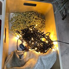 クリスマスツリー高さ150cm】【オーナメント、電飾付】【糸島市内 送料無料】1120-5の画像