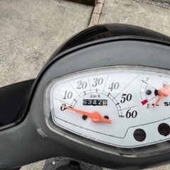 関東圏内配送あり！　整備済み！　スズキ　CA45A レッツ4 原付　スクーターの画像