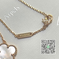 ヴァンクリーフアンドアーペル ヴィンテージ アルハンブラ ネックレスの画像