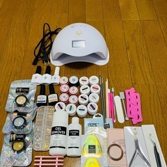 ネイルおまとめ売りジェル、ミラー、マグネットネイル全てできます！