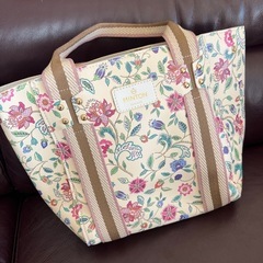 リプトンの花柄、バッグ、新品の画像