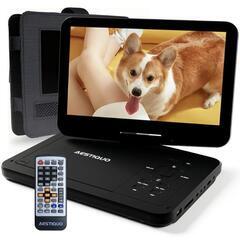 ポータブル DVD CDプレーヤー 12.5型 10.5インチ液...