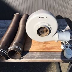 【動作確認済み・美品・ダクトホース付】　淀川電機製作所　プレート...