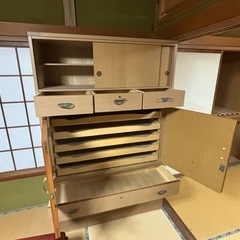富山発　古タンス　古道具　アンティーク家具　レトロ