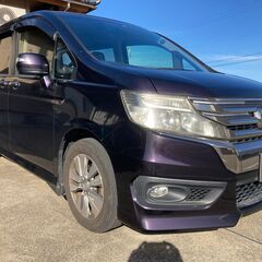 新春セール！【4WD・市場価格以下・330.000円】ホンダ・ステップワゴン スパーダ Zクールスピリット 4WD 両側電動スライドドア・HIDライト・純正ナビ・後席9インチモニター・バックモニター・ETC・純正アルミ・社外前後方ドラレコ・リモコンエンジンスターター・車検付の画像
