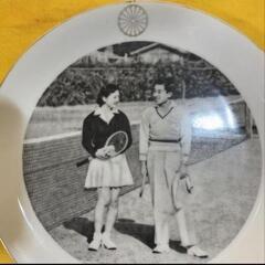 希少!! 1959年 皇太子御夫婦 御成婚記念 プレート 現状品!!