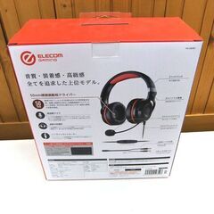 新品 未使用 ゲーミングヘッドセット エレコム HS-G60BK ELECOM 札幌市厚別区 厚別店の画像