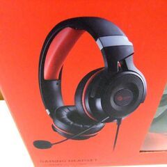 新品 未使用 ゲーミングヘッドセット エレコム HS-G60BK ELECOM 札幌市厚別区 厚別店の画像
