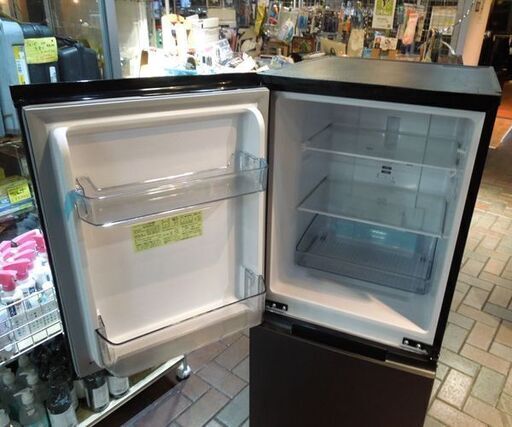 シャープ 2ドア冷蔵庫 152L 2022年製 SHARP SJ-D15H-H マットダークグレー 100Lクラス 札幌市東区 新道東店