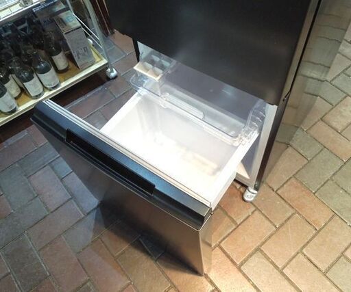 シャープ 2ドア冷蔵庫 152L 2022年製 SHARP SJ-D15H-H マットダークグレー 100Lクラス 札幌市東区 新道東店