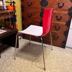 《売約済》【武蔵小山店】CATIFA カティファ 46 スタッキングチェア 4本脚ベース Arper アルペール Lievore Altherr Molina リエヴォレ・アルテール・モリーナ ダイニングチェア イス イタリア　2脚セットの画像