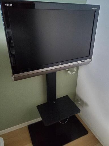 SHARP　スタンドつきテレビ