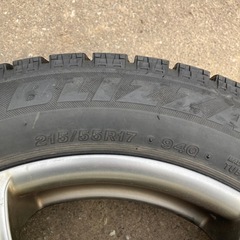 値下げスタッドレスタイヤの画像